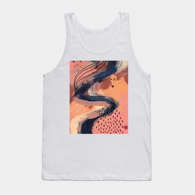 Modern abstract painting, acrylic painting 6 Tank Top by gusstvaraonica